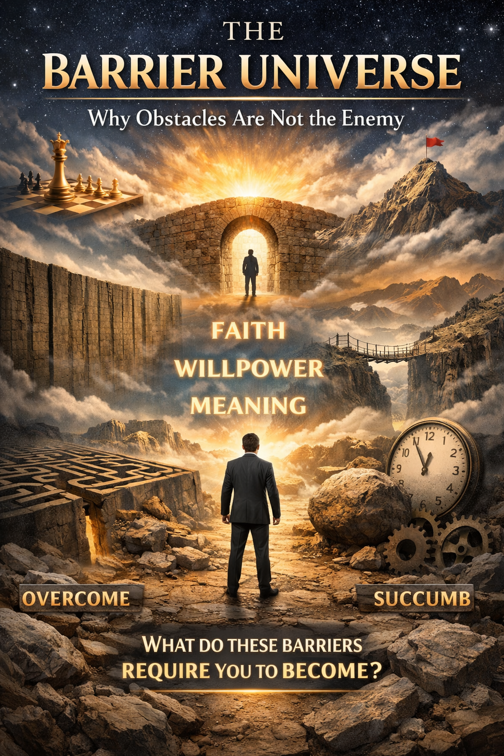 The Barrier Universe: Why Obstacles Are Not the Enemy