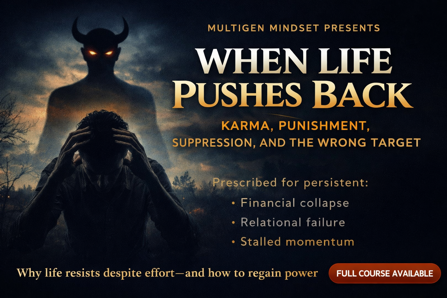 When Life Pushes Back