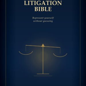 The Pro-Se Litigation Bible — Paperback