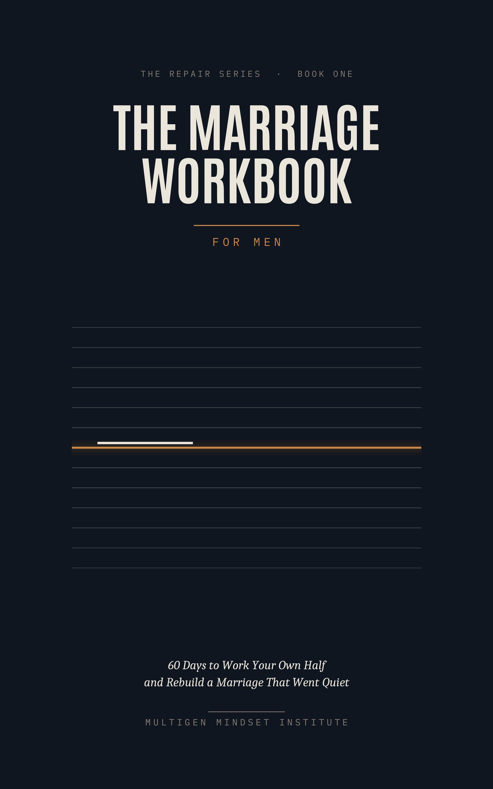 The Marriage Workbook for Men