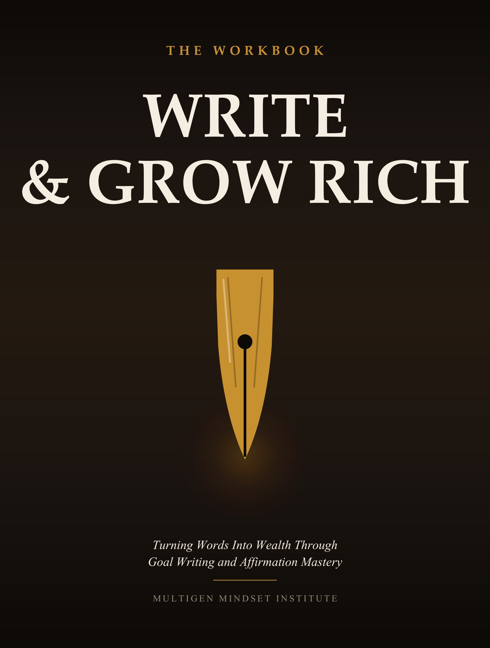 Write & Grow Rich Workbook