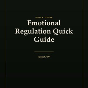 Emotional Regulation Quick Guide — cover